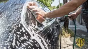Какой штраф положен за мытье машины в неположенном месте