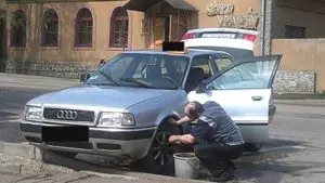 Какой штраф положен за мытье машины в неположенном месте